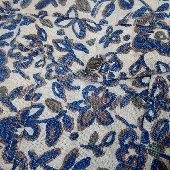 Vintage Style Stefano International Floral Women's Button Down Jacket Size 18 - Picture 3 of 6